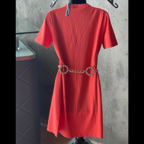 Theory T-Shirt Dress in Neon Pink—NWT - Picture 13 of 16
